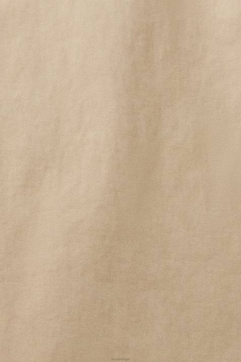 calças areia homens Esprit calça chino slim NBHL592