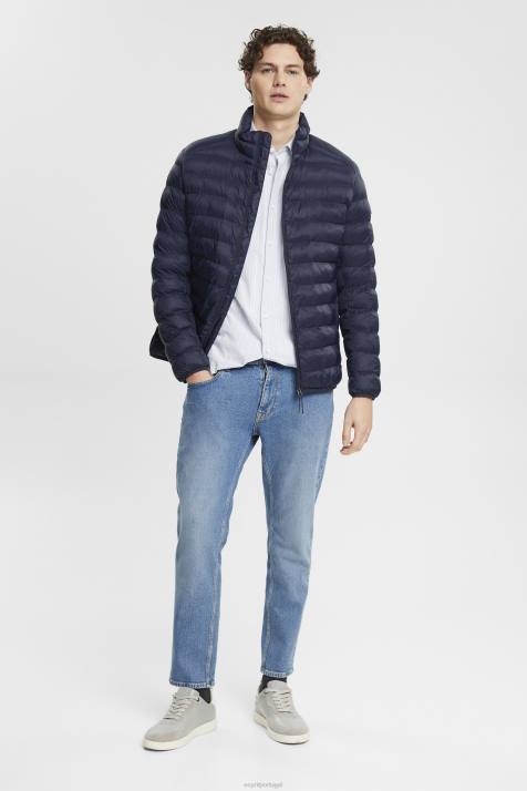 camisas azul claro homens Esprit camisa listrada NBHL686