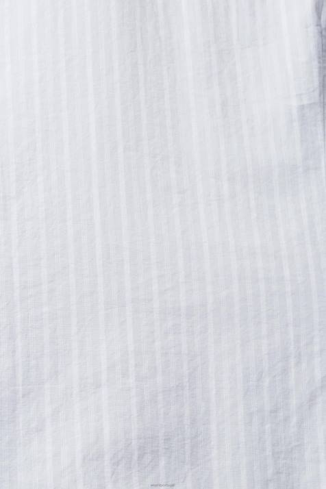 camisas azul claro homens Esprit camisa listrada NBHL686