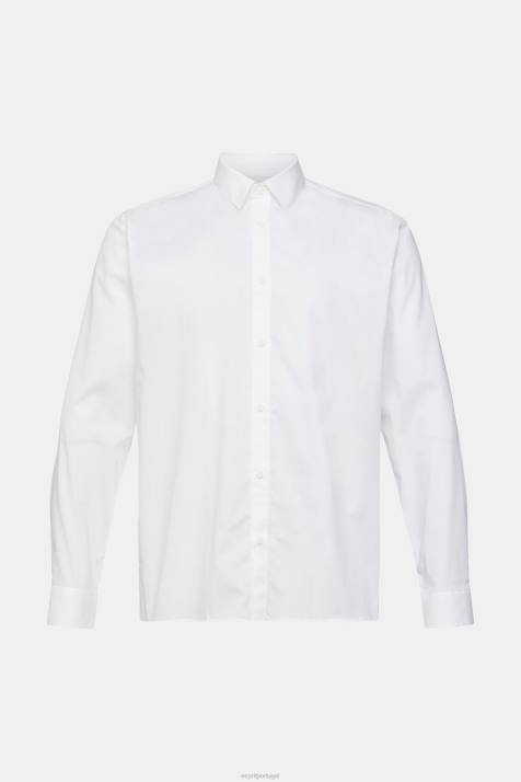 camisas branco homens Esprit camisa NBHL901