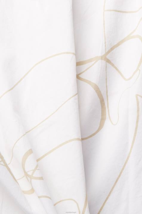 camisas branco homens Esprit camisa com estampa NBHL909