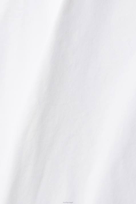 camisas branco homens Esprit camisa justa NBHL914