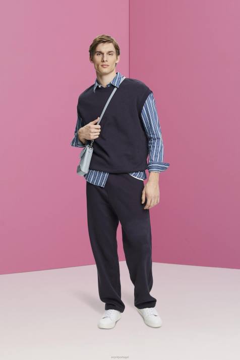 camisas gelo homens Esprit camisa jeans slim fit com listras NBHL716