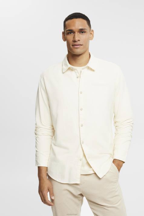 camisas gelo homens Esprit camisa justa NBHL699