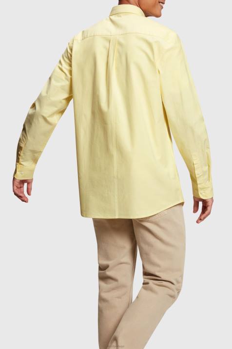 camisas girassol amarelo homens Esprit camisa oxford regular NBHL801