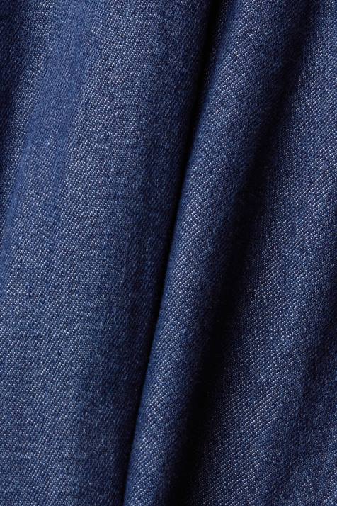 camisas lavagem azul escuro homens Esprit camisa jeans NBHL835