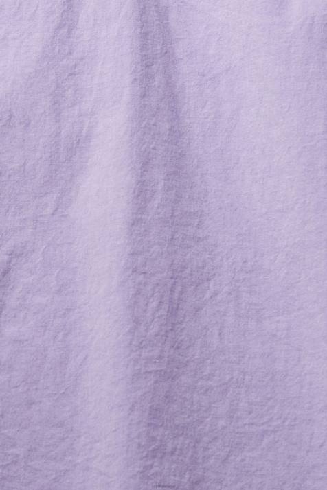 camisas lilás homens Esprit camisa justa NBHL912