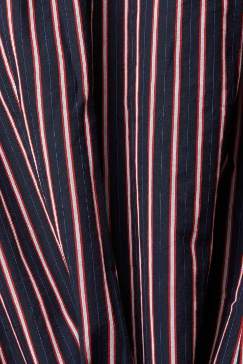 camisas marinha homens Esprit camisa listrada com botões NBHL885