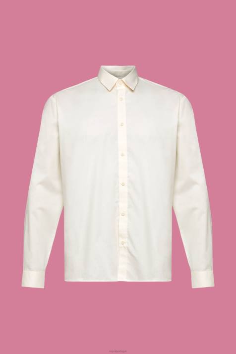 camisas off white homens Esprit camisa de algodão sustentável NBHL831