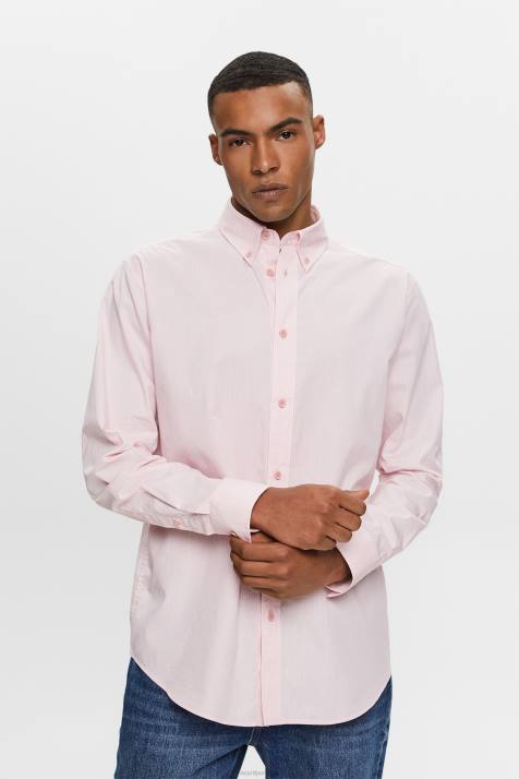 camisas rosa velho homens Esprit camisa de popelina de algodao NBHL577 NBHL577 Esprit Portugal Nunca convencional Esprit vestidos Uma sensacao de alegria