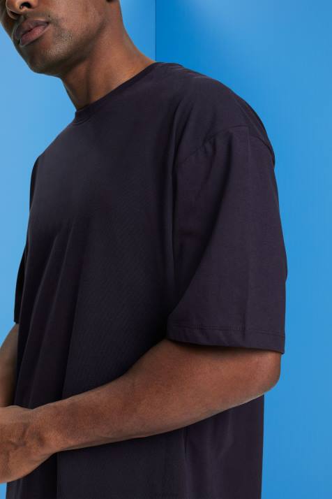 Camisetas marinha homens Esprit camiseta de jersey grande NBHL843