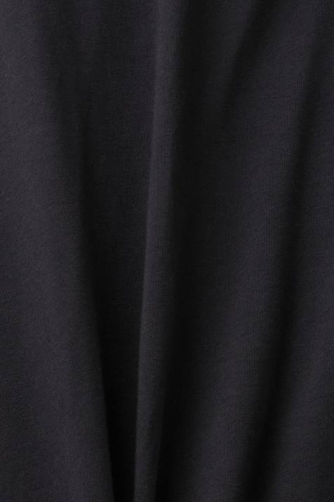 Camisetas preto homens Esprit camiseta com estampa de logo NBHL598