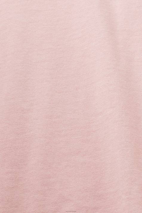 Camisetas rosa velho homens Esprit camiseta jersey com estampa, 100% algodão NBHL586