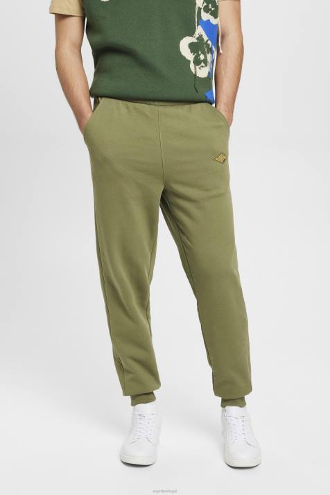 corredores Oliva homens Esprit jogger com estampa de logo NBHL666