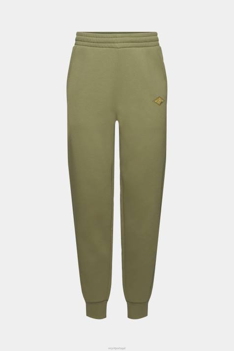 corredores Oliva homens Esprit jogger com estampa de logo NBHL666