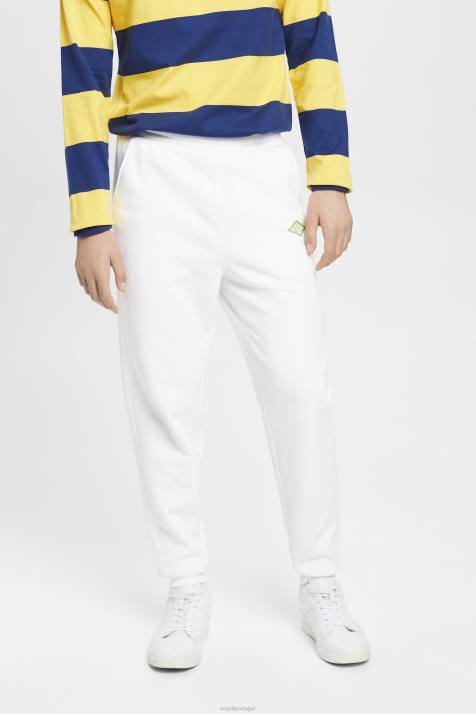 corredores branco homens Esprit jogger com estampa de logo NBHL664