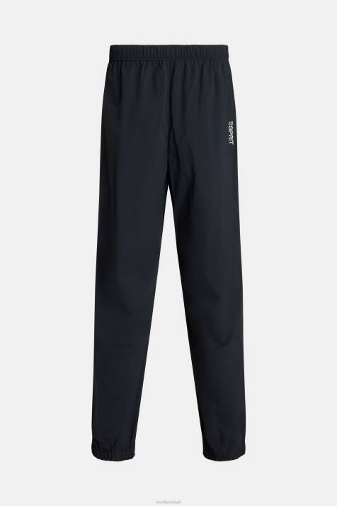 corredores preto homens Esprit joggers relaxados NBHL787