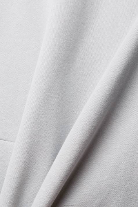 moletons e moletons cinza claro homens Esprit moletom com bolso com zíper NBHL933