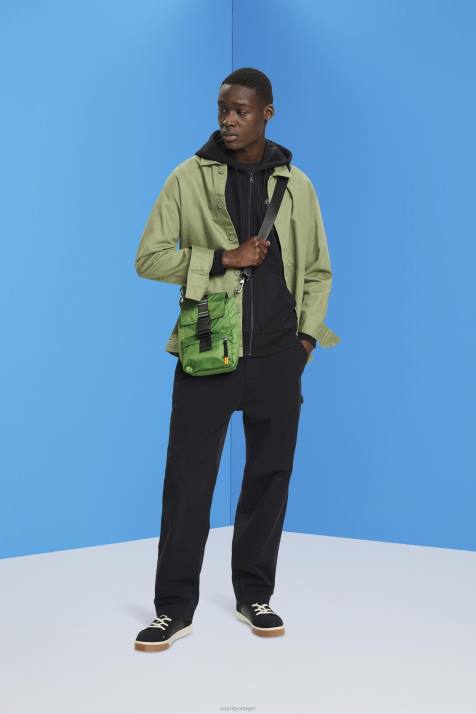 moletons e moletons preto homens Esprit moletom com zíper completo NBHL633