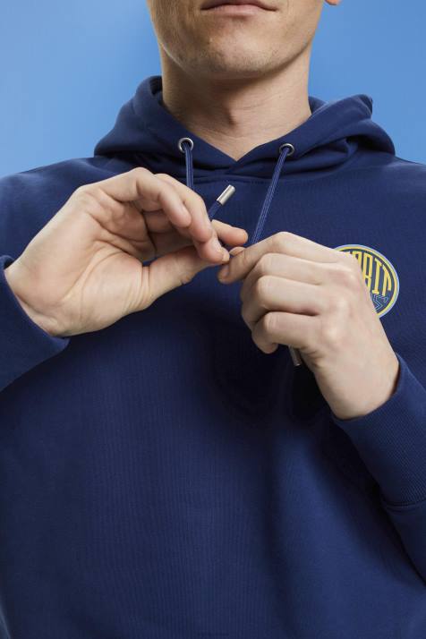 moletons e moletons tinta homens Esprit moletom com estampa de logo NBHL650