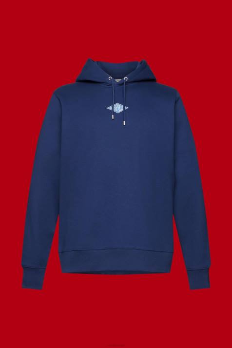 moletons e moletons tinta homens Esprit moletom com logo estampado no peito NBHL641