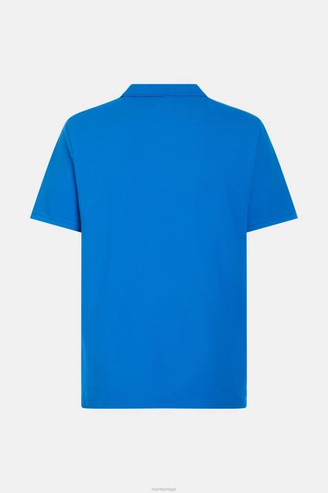 pólos azul homens Esprit pólo clássico do clube de tênis golfinho NBHL895