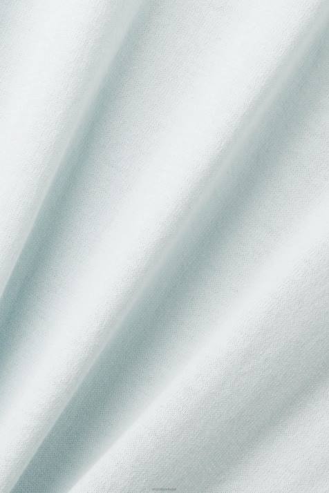 pólos verde água claro homens Esprit camisa pólo mesclada de tencel e algodão sustentável NBHL760