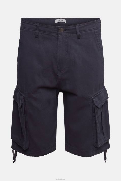 shorts marinha homens Esprit shorts cargo feitos de algodão sustentável NBHL846