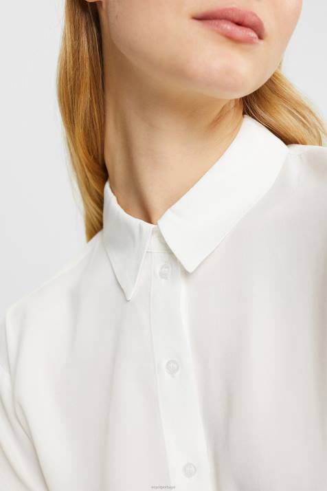 blusas off white mulheres Esprit blusa camisa, lenzing ecovero NBHL425