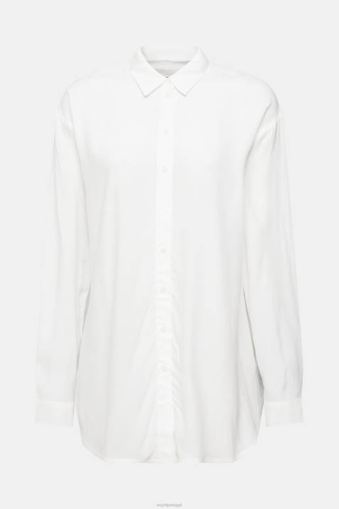blusas off white mulheres Esprit blusa camisa, lenzing ecovero NBHL425