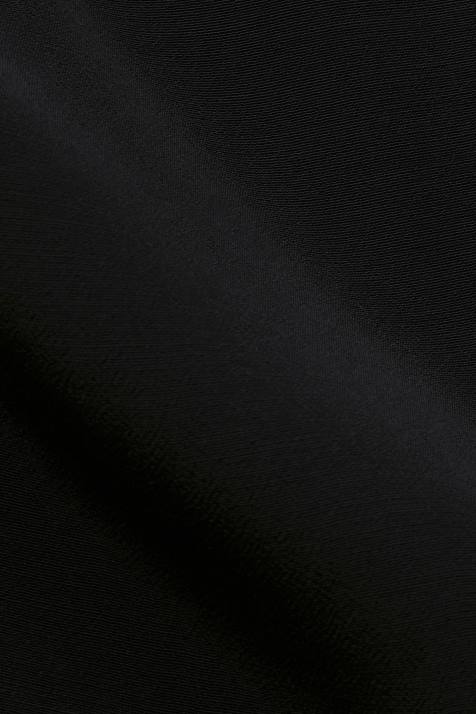 blusas preto mulheres Esprit blusa manga curta NBHL220