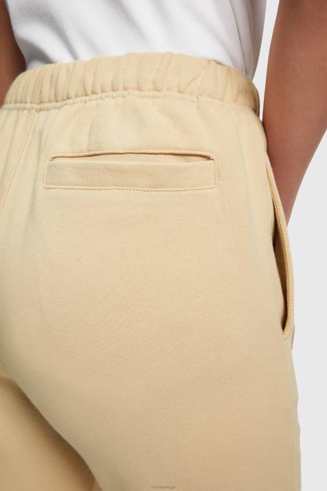 calças bege mulheres ESPRIT x Rest & Recreation calça de moletom cápsula NBHL479