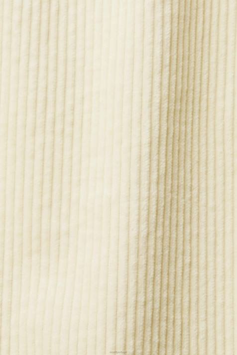 calças gelo mulheres Esprit calça mom fit com cordão NBHL252