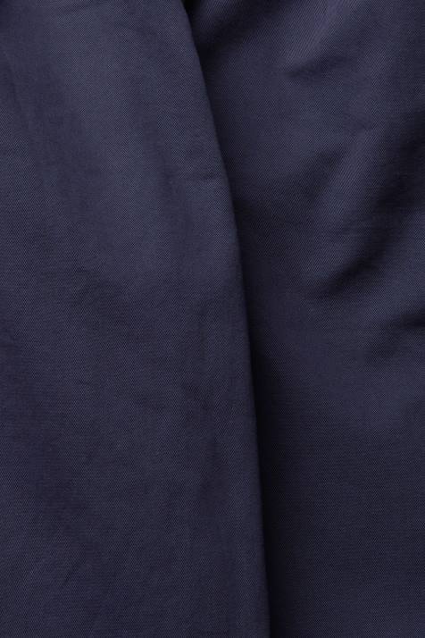 calças marinha mulheres Esprit calças de cintura alta, 100% algodão pima NBHL344