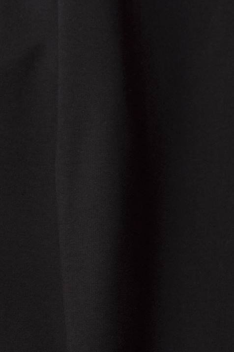 calças preto mulheres Esprit calças com bainha dividida e zíper NBHL248