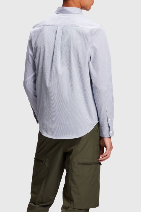 camisas azul mulheres ESPRIT x Rest & Recreation camisa oxford cápsula NBHL472