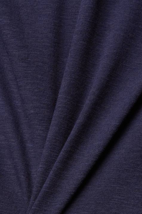 Camisetas marinha mulheres Esprit camiseta estampada NBHL543