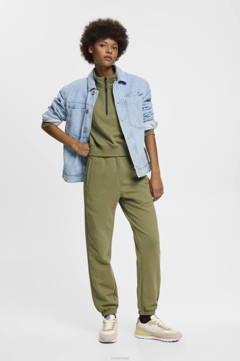 corredores Oliva mulheres Esprit corredores de moletom NBHL175