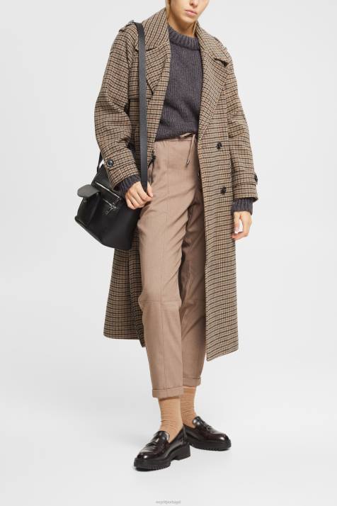 corredores cinza mulheres Esprit calça estilo jogger NBHL445