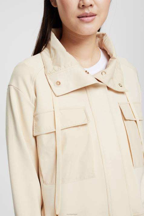 jaquetas gelo mulheres Esprit jaqueta de gola alta NBHL560