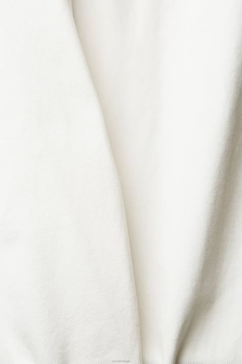 jeans off white mulheres Esprit calça jeans de cintura alta NBHL320