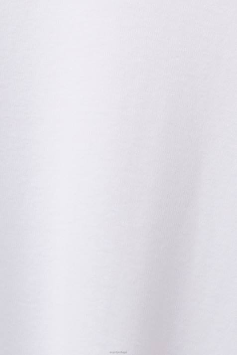 manga comprida branco mulheres Esprit top de manga comprida com decote recortado NBHL32