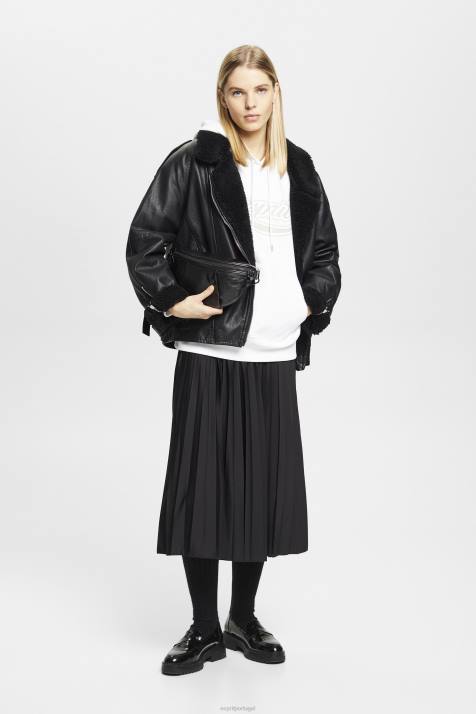 moletons e moletons branco mulheres Esprit moletom com estampa de logo NBHL168