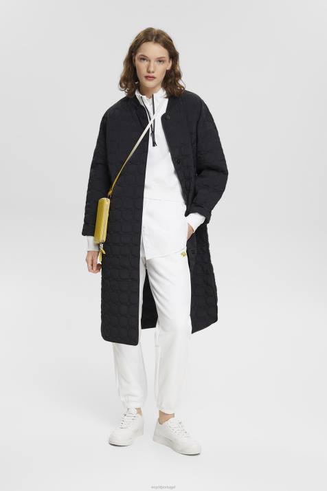 moletons e moletons branco mulheres Esprit moletom com meio zíper NBHL159