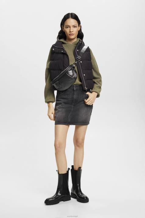 moletons e moletons cáqui claro mulheres Esprit moletom com capuz de malha NBHL244