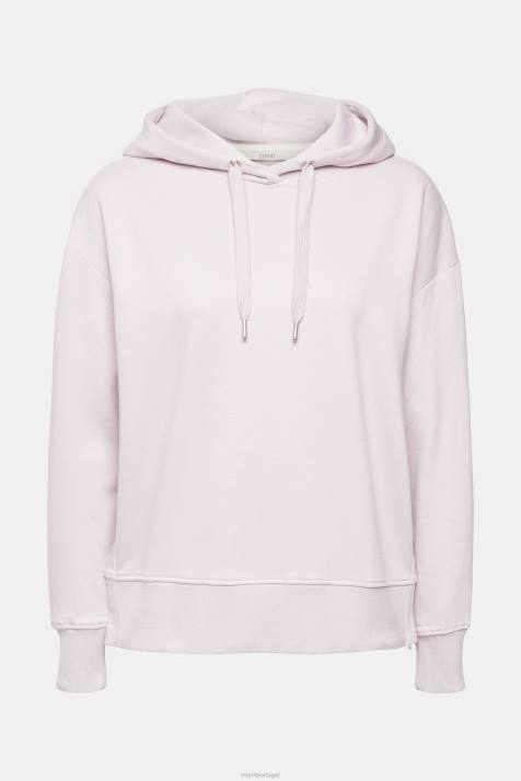 moletons e moletons lavanda mulheres Esprit moletom com capuz NBHL512