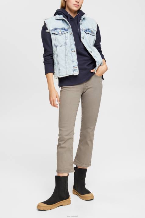 moletons e moletons marinha mulheres Esprit moletom com capuz NBHL511