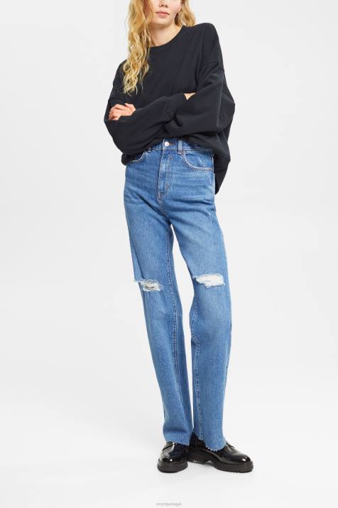 moletons e moletons preto mulheres Esprit moletom com ajuste relaxado NBHL522