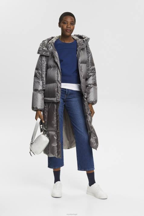 moletons e moletons tinta mulheres Esprit moletom cortado NBHL155