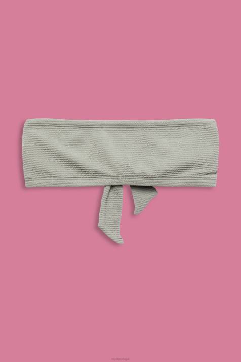 nadar verde cáqui mulheres Esprit reciclado: top cai-cai sem fio NBHL81